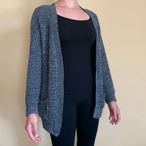 Grey knit Missguided cardigan